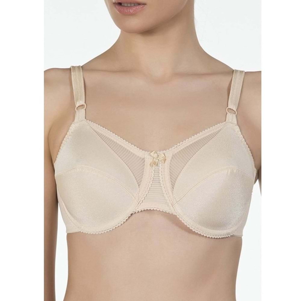 Kom Nelly Balenli (Telsiz) Toparlayıcı Sütyen - Kom - Toparlayıcı Sütyen - Ten - 80 B