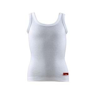 Blackspade 9264 Unisex (Kız - Erkek) Çocuk Termal Atlet - Blackspade - Askılı Atlet Termal - Beyaz - 4 5 YAŞ