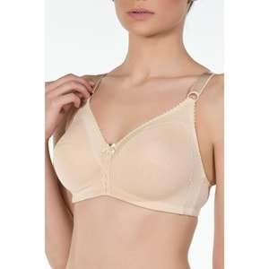 Kom Carol Toparlayıcı Pamuk Sütyen - Kom - Toparlayıcı Sütyen - Beyaz - 90 C