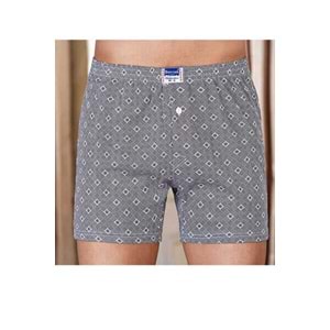Berrak %100 Pamuk Penye Paçalı Külot Erkek Boxer Asorti 1053 - Berrak - Boxer,Slip,Külot - Asorti - M