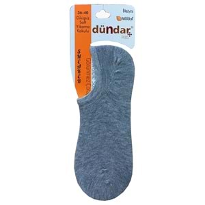Dündar Kadın Sneaker Çorap Modal Görünmez Çorap - Dündar - Sneaker Çorap - Gri - 36-40