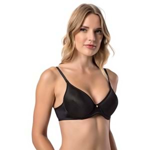Le Jardin 9405 Fanetta Yumuşak Kap Kadın Mikro Sütyen - Le Jardin - Sütyen - Siyah - 80 B