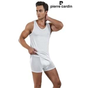 Pierre Cardin Strech Modal Atlet Boxer Çeyiz Takım 140 - Beyaz - L