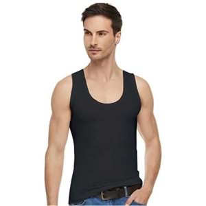 Tutku Elit Erkek Modal Elastan Likralı Atlet 1201 - Siyah - S