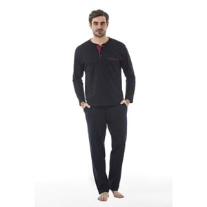 Pierre Cardin 5555 Damat Çeyiz Pijama Takım & Robdöşambr Set - Pierre Cardin - 3 Lü Damat Pijama Set - Bordo - XL