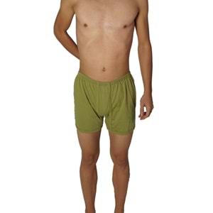 Seher 0006 Pamuk Asker Erkek Yeni Haki Paçalı Külot - Yeni Haki - L