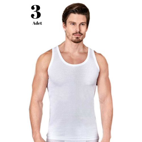 3 Adet Berrak 1035 Erkek Modal Yazlık İnce Atlet