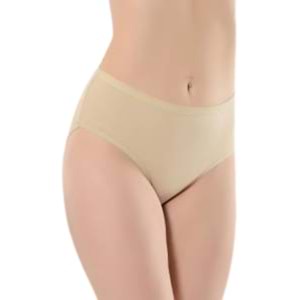 Belinay 4 Lü Paket Modal Yüksek Bel Bayan Külot 069 -Ten - L