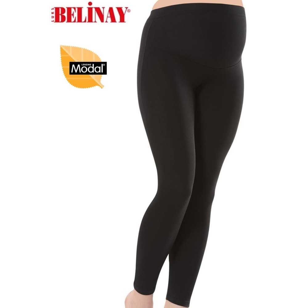 Belinay Modal Hamile Tayt 0509 - Belinay - Tayt - Siyah - M