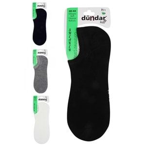 6 Adet Dündar Erkek Sneaker Bambu Görünmez Dikişsiz Çorap - Dündar - Sneaker Çorap - Karışık - 40-44