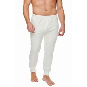 Tutku Erkek İnterlok Pamuklu Alt İçlik 0113 - Tutku - Termal İçlik - Krem - 6