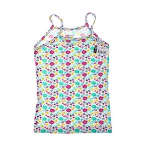 Tutku 6 Adet Kız Çocuk Elastan Empirme İp Asklı Renkli Atlet - Tutku - Atlet - Karışık Desen - 7-8 YAŞ