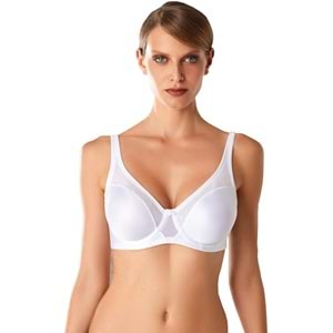 Pierre Cardin 7021 Diandra Balenli Toparlayıcı Sütyen - Pierre Cardin - Sütyen - Siyah - 75 C