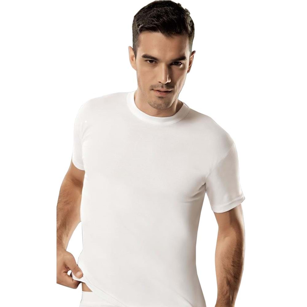 6 adet Tutku 0 (Sıfır) Yaka %100 Pamuk 0105 Erkek Fanila - Karışık - 4 XL