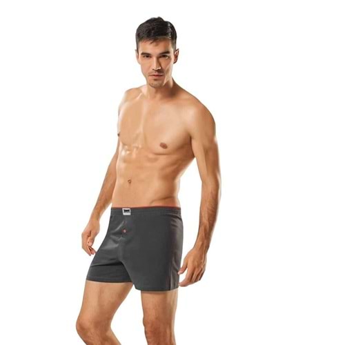6'lı Paket 0117 Tutku %100 Pamuk Erkek Boxer
